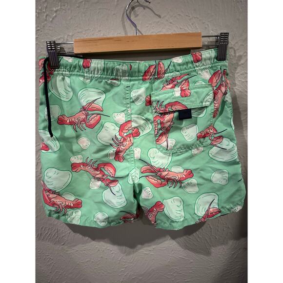 Vineyard Vines Boys Swim Trunks Lobsters Size 6 - Picture 4 of 4